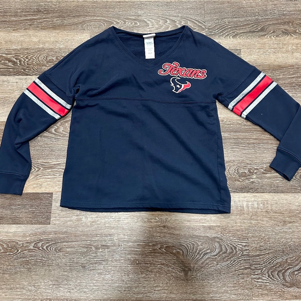 Houston Texans NFL Football Teens Spirit Jersey Size Large V-Neck